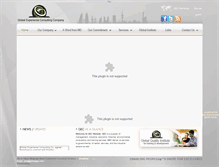 Tablet Screenshot of globalgec.com